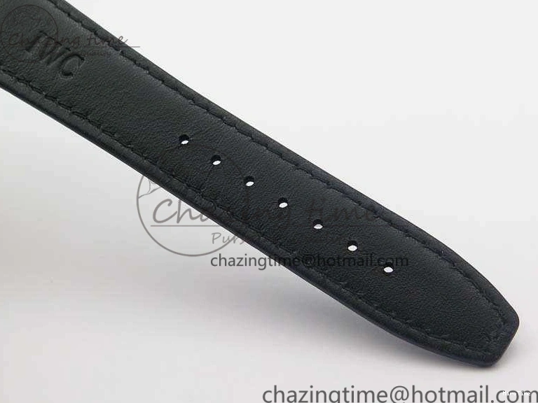 MIROTIME 0701 Portuguese Fa Jones IW544203 SS GSF 1:1 Best Edition White Dial On Leather Strap Trendsetting 7235